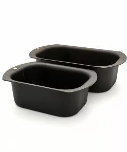 Netherton Foundry Spun Iron Loaf Tins Set Of 2