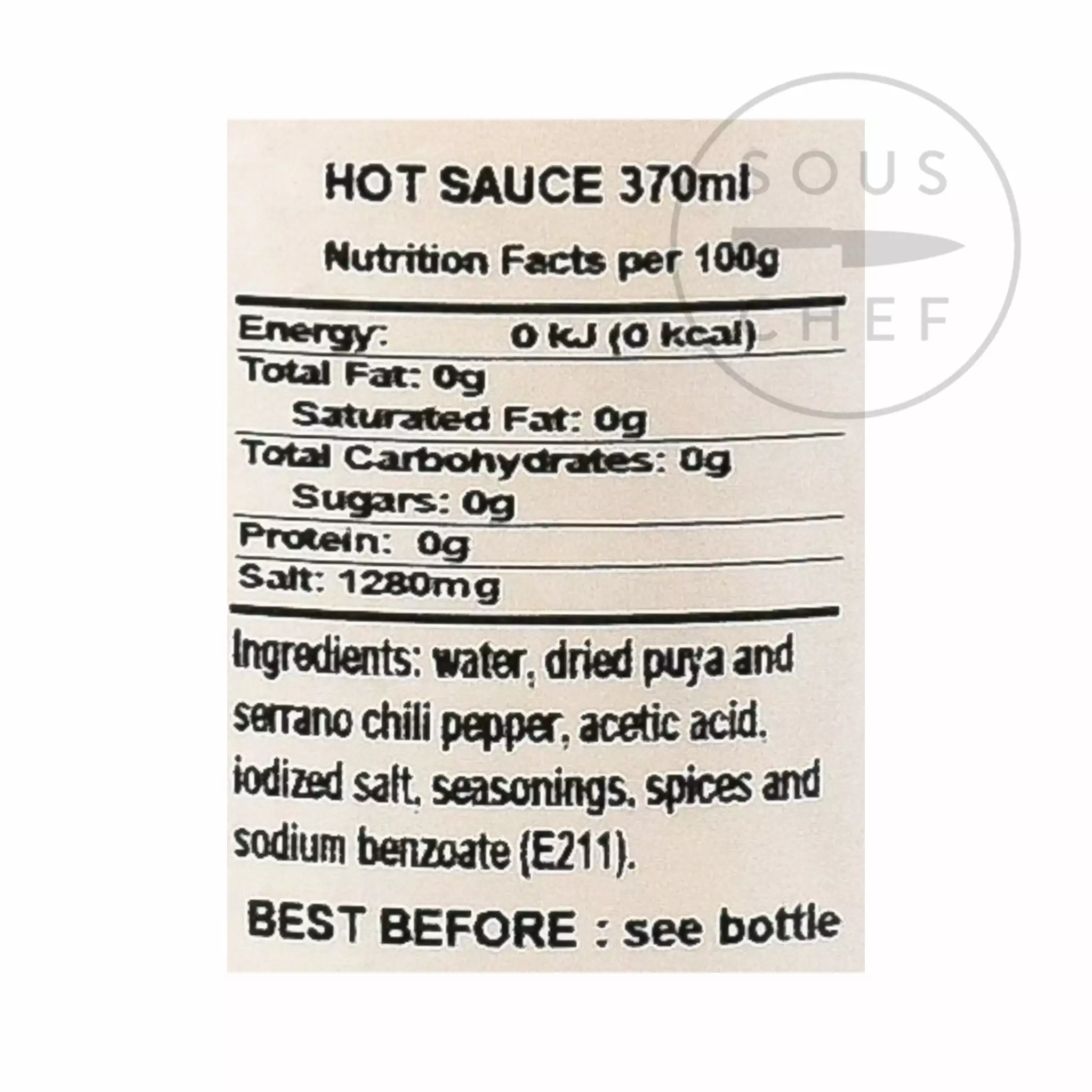 Valentina Hot Sauce 370ml 4 Valentina Hot Sauce 370ml