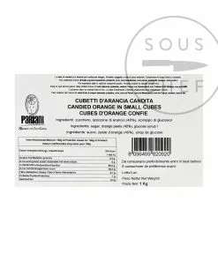 Pariani Candied Orange In Small Cubes 1kg 7 Pariani Candied Orange In Small Cubes 1kg