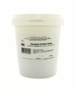 Pariani Hazelnut Praline Paste 1kg Ingredients
