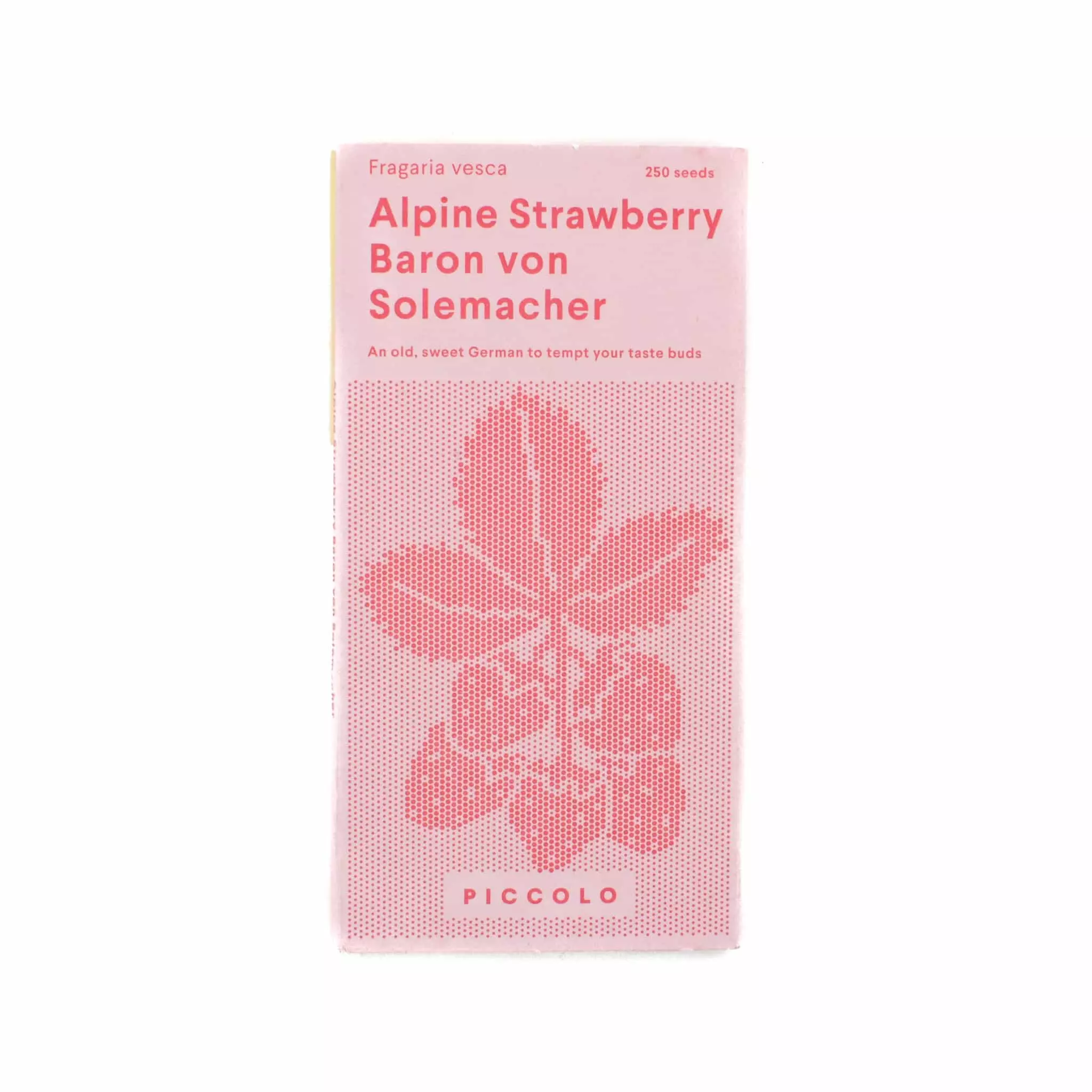 Piccolo Alpine Strawberry Seeds Ingredients 3 Piccolo Alpine Strawberry Seeds Ingredients