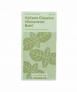 Ingredients Piccolo Genovese Basil Seeds