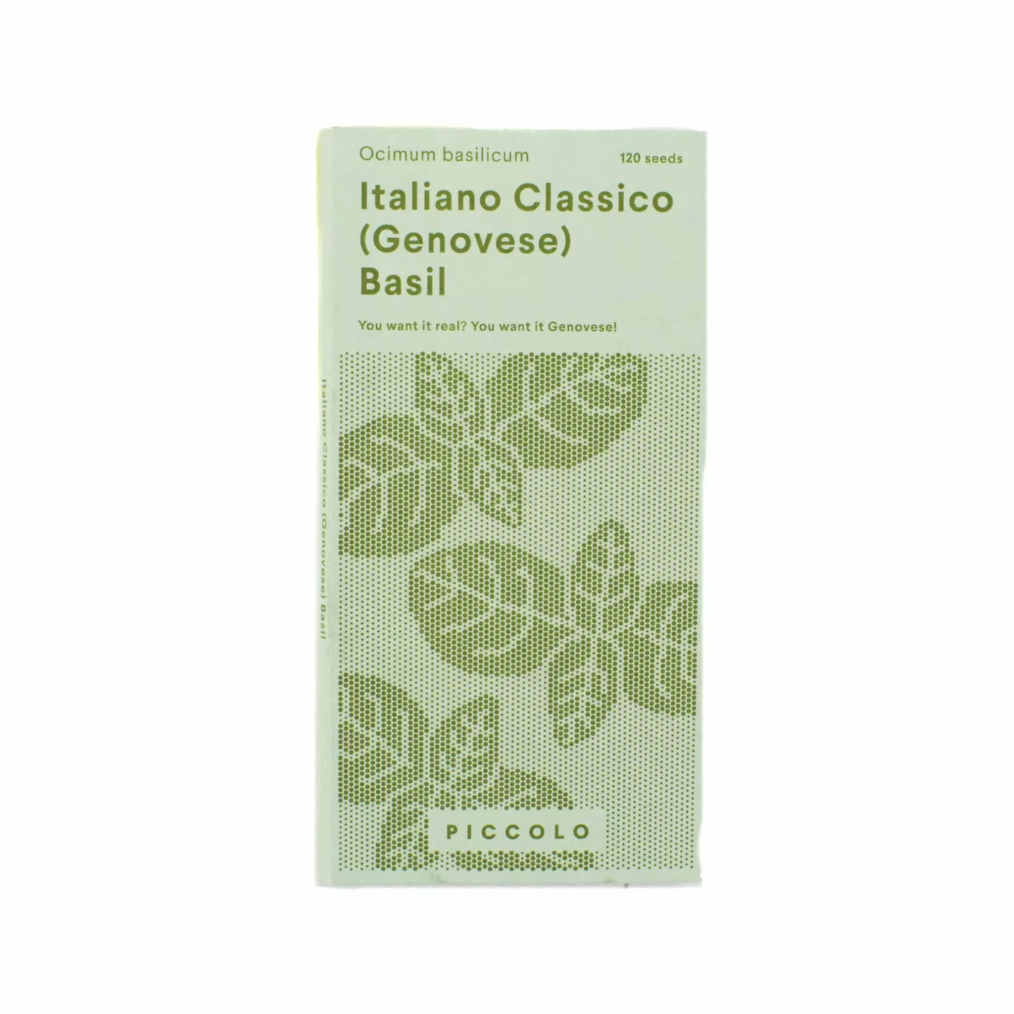 Ingredients Piccolo Genovese Basil Seeds 3 Ingredients Piccolo Genovese Basil Seeds