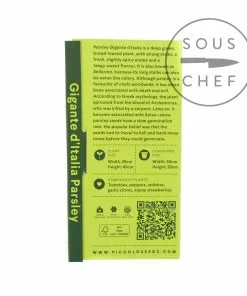 Piccolo Italian Giant Parsley Seeds Ingredients 6 Piccolo Italian Giant Parsley Seeds Ingredients