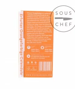 Piccolo Calendula Edible Flower Seeds 6 Piccolo Calendula Edible Flower Seeds