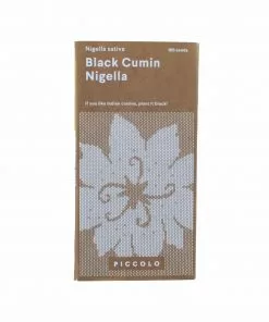 Piccolo Black Cumin Nigella Plant Seeds Ingredients