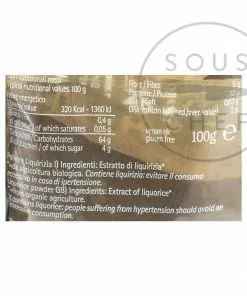 Papalino Ingredients Powdered Liquorice From Calabria 100g