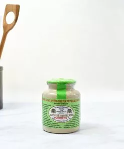 Ingredients Pommery Green Peppercorn Mustard 250g 8 Ingredients Pommery Green Peppercorn Mustard 250g