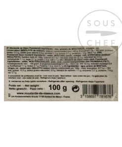 Ingredients Pommery Dijon Mustard 100g