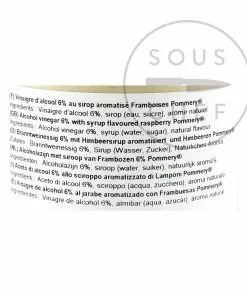 Pommery Raspberry Vinegar 500ml