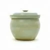 Sauerkraut Pots Handmade Stoneware Fermenting Crock In Blue 2 Litre Cookware