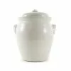 Sauerkraut Pots Cookware Handmade Stoneware Fermenting Crock In White 4.5 Litre 1 Sauerkraut Pots Cookware Handmade Stoneware Fermenting Crock In White 4.5 Litre