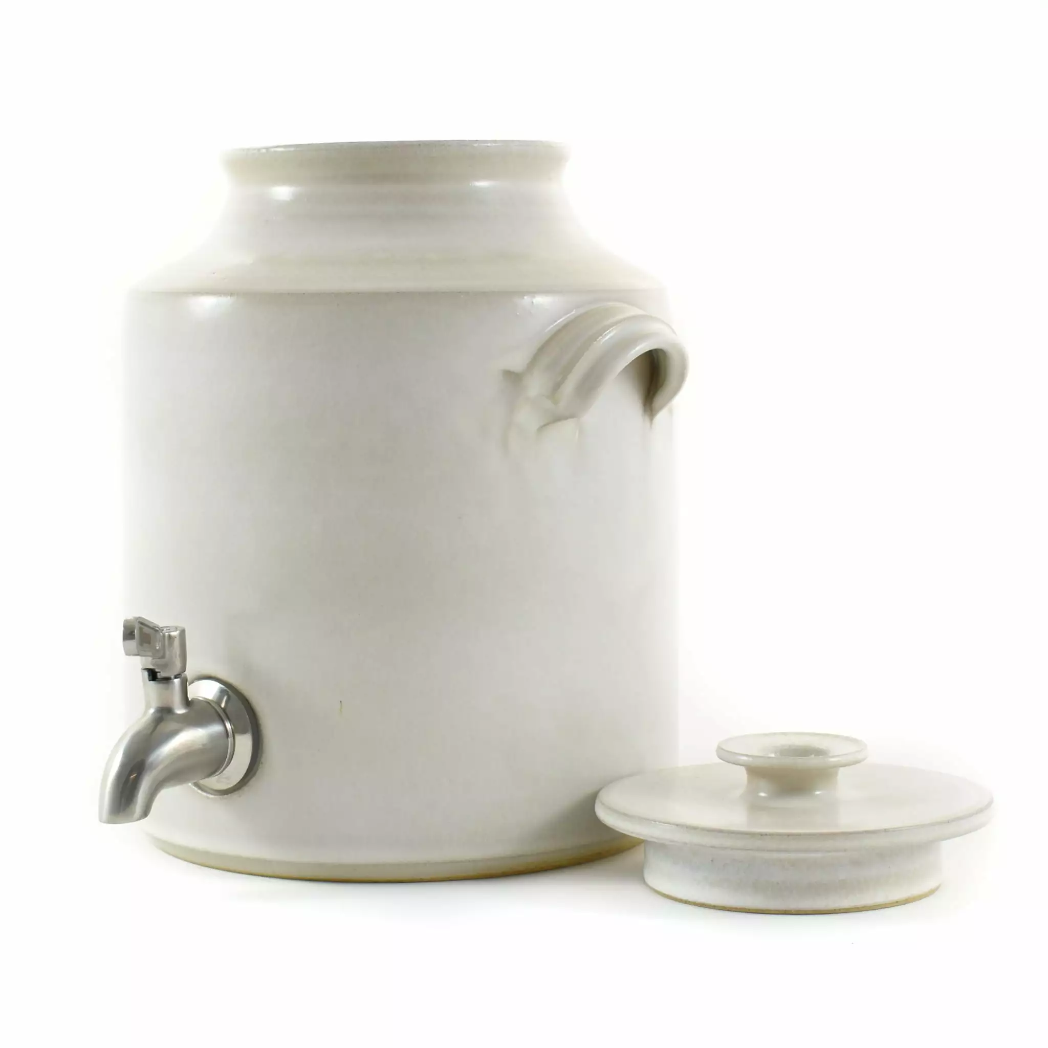 Sauerkraut Pots Cookware Handmade Stoneware Vinaigrier / Kombucha Jar 2.5 Litre 4 Sauerkraut Pots Cookware Handmade Stoneware Vinaigrier / Kombucha Jar 2.5 Litre