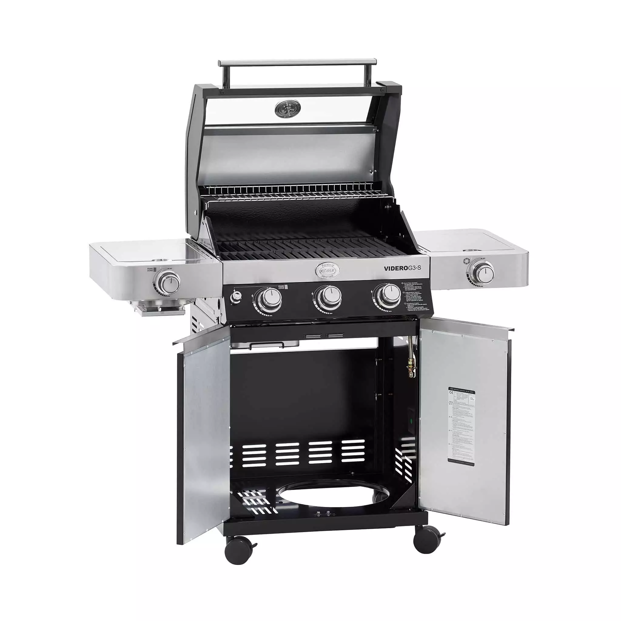 Rosle Videro G3-S Vario+ Gas BBQ Black Cookware 5 Rosle Videro G3-S Vario+ Gas BBQ Black Cookware
