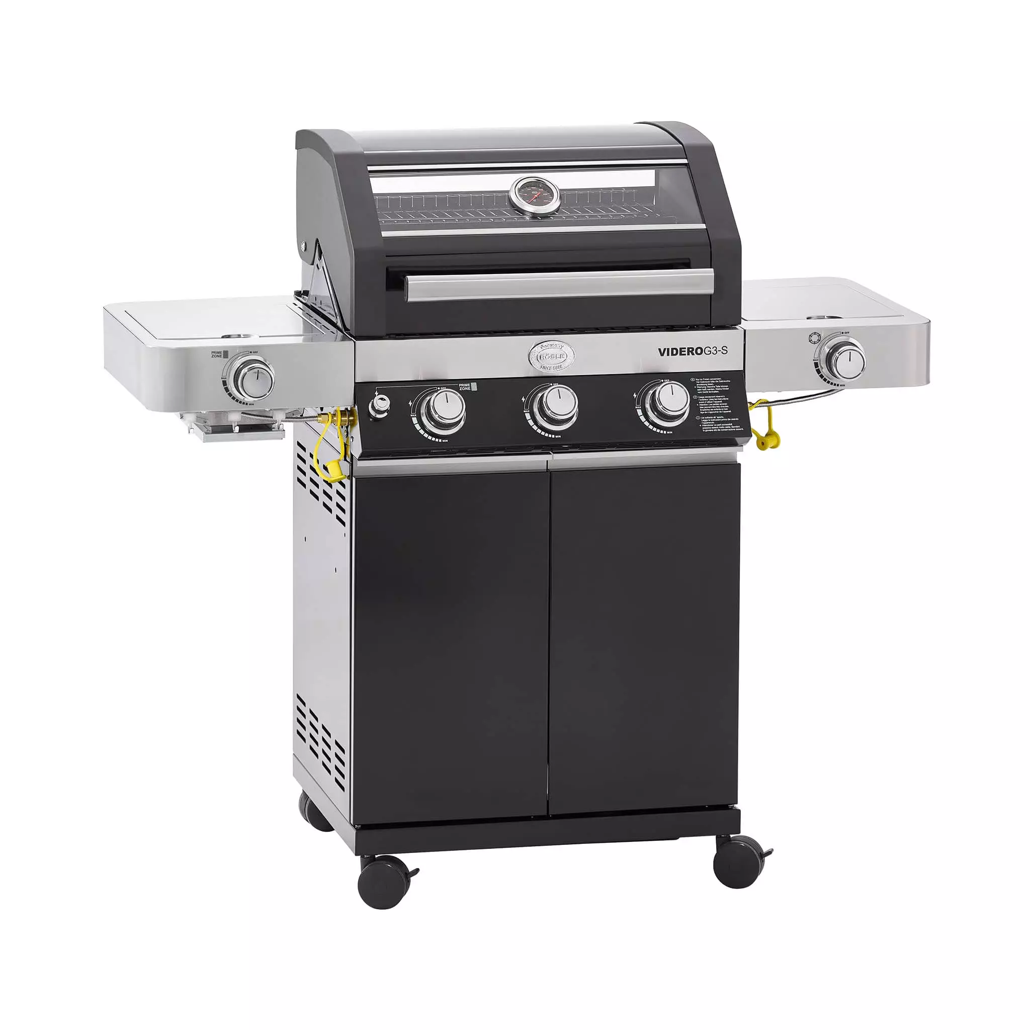 Rosle Videro G3-S Vario+ Gas BBQ Black Cookware 3 Rosle Videro G3-S Vario+ Gas BBQ Black Cookware