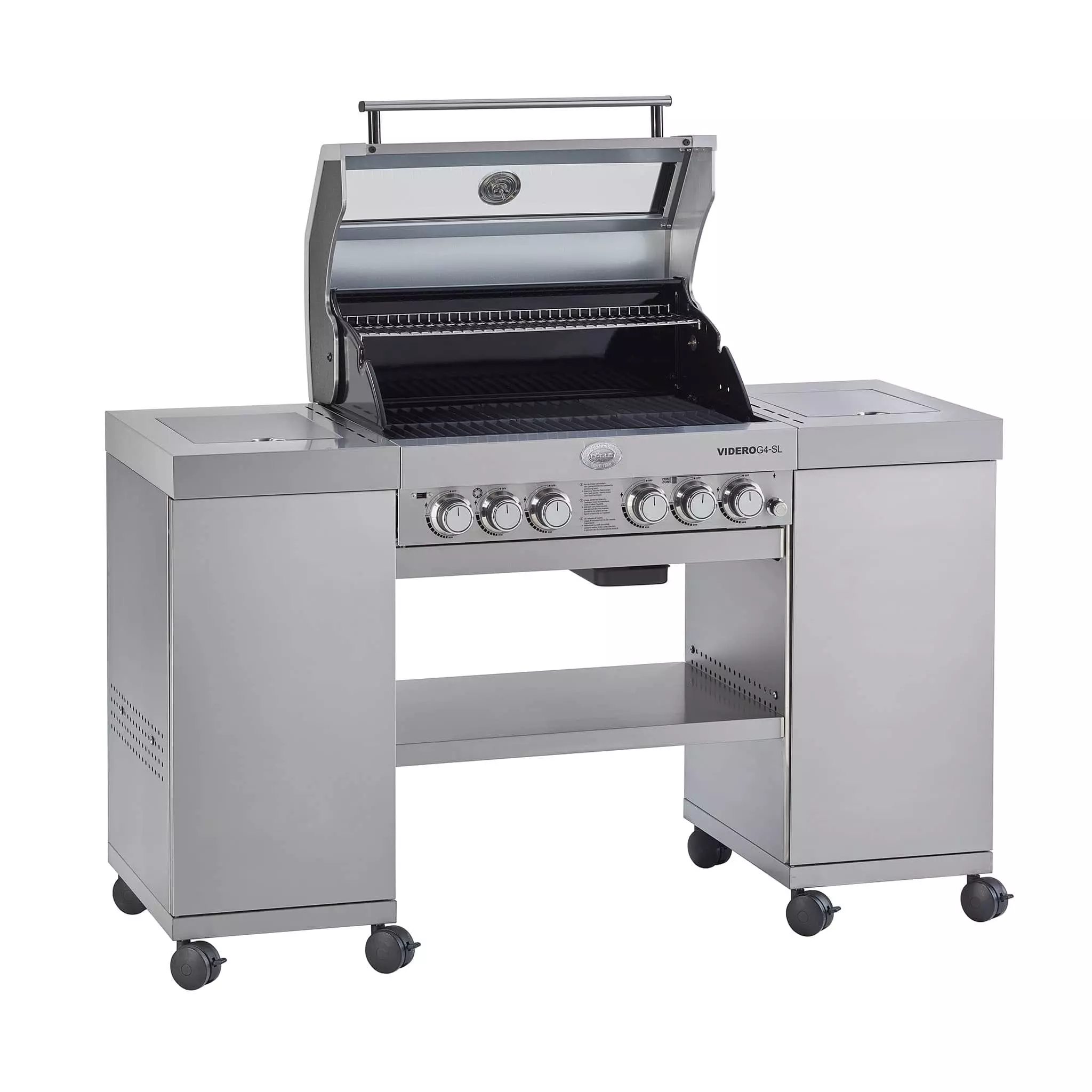 Rosle Videro G4-SL Vario+ Gas BBQ Island Stainless Steel Cookware 4 Rosle Videro G4-SL Vario+ Gas BBQ Island Stainless Steel Cookware
