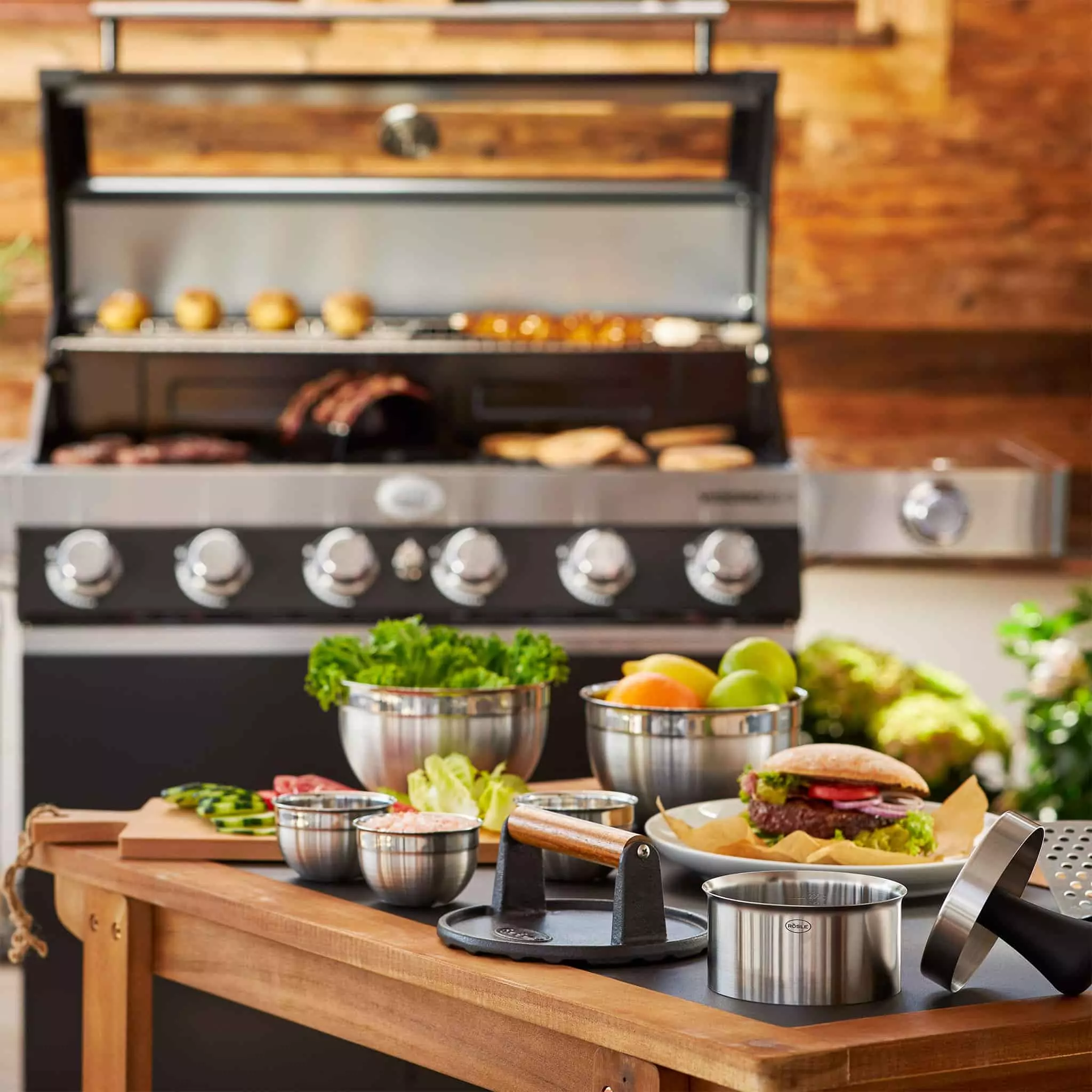 BBQ Rosle Burger Press Pro 4 BBQ Rosle Burger Press Pro