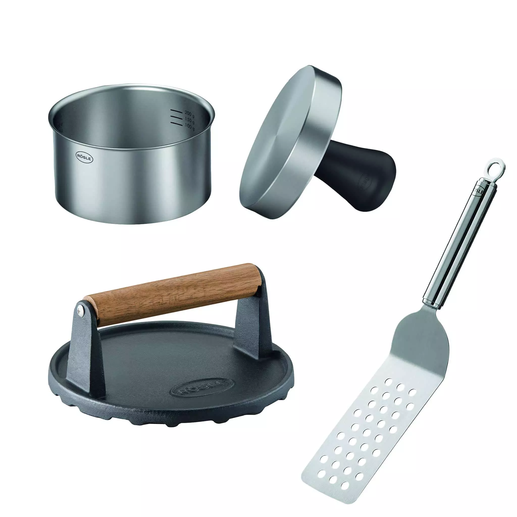 Rosle BBQ Burger Set 3 Rosle BBQ Burger Set