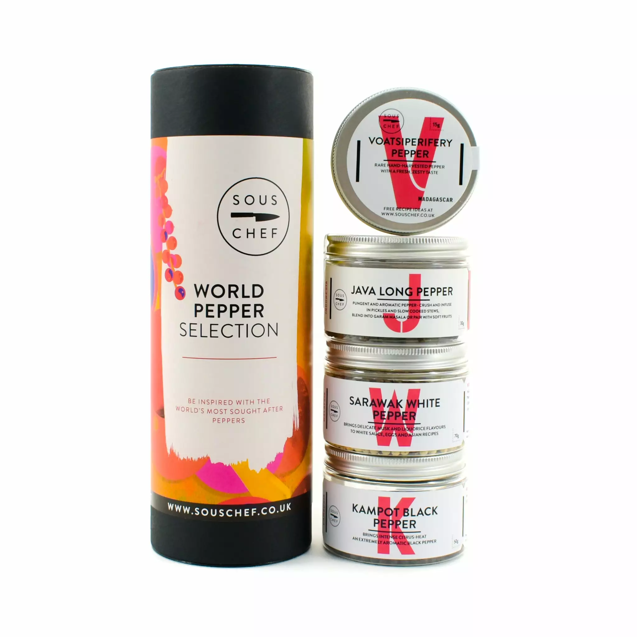 Sous Chef Kit World Pepper Selection 3 Sous Chef Kit World Pepper Selection
