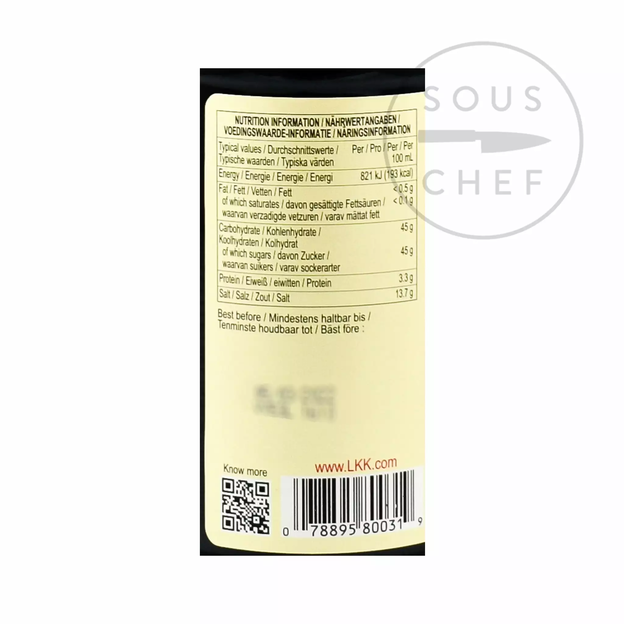 Ingredients Lee Kum Kee Chicken Marinade 410ml 4 Ingredients Lee Kum Kee Chicken Marinade 410ml