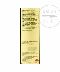 Ingredients Lee Kum Kee Double Deluxe Soy 500ml