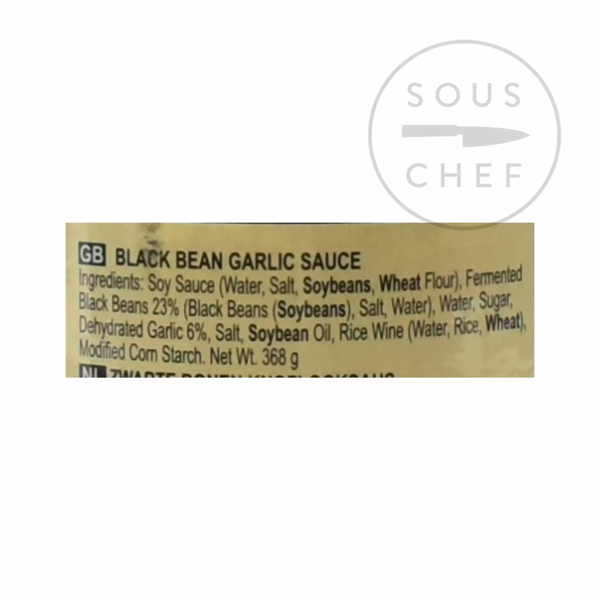 Lee Kum Kee Black Bean Sauce With Garlic 368g Ingredients 6 Lee Kum Kee Black Bean Sauce With Garlic 368g Ingredients