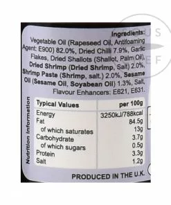 Way-On Chilli Oil With Shrimp 110g