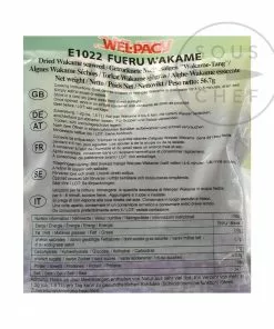 Fueru Seaweed & Squid Ink Wakame Seaweed 57g