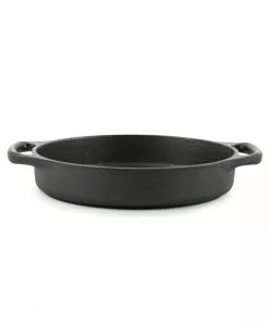 Skeppshult Cast Iron Gratin Dish & Frying Pan 25cm 9 Skeppshult Cast Iron Gratin Dish & Frying Pan 25cm