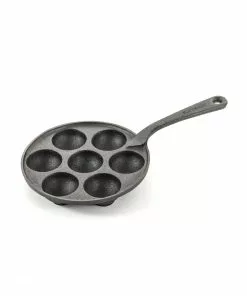 Skeppshult Traditional Cast Iron Dumpling Pan
