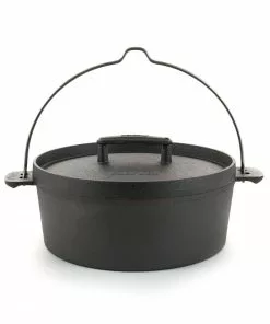 Skeppshult Traditional Cast Iron Dutch Oven 5.5l