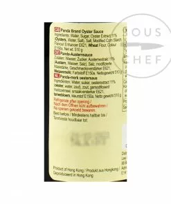 Lee Kum Kee Panda Oyster Sauce 510g Ingredients 7 Lee Kum Kee Panda Oyster Sauce 510g Ingredients