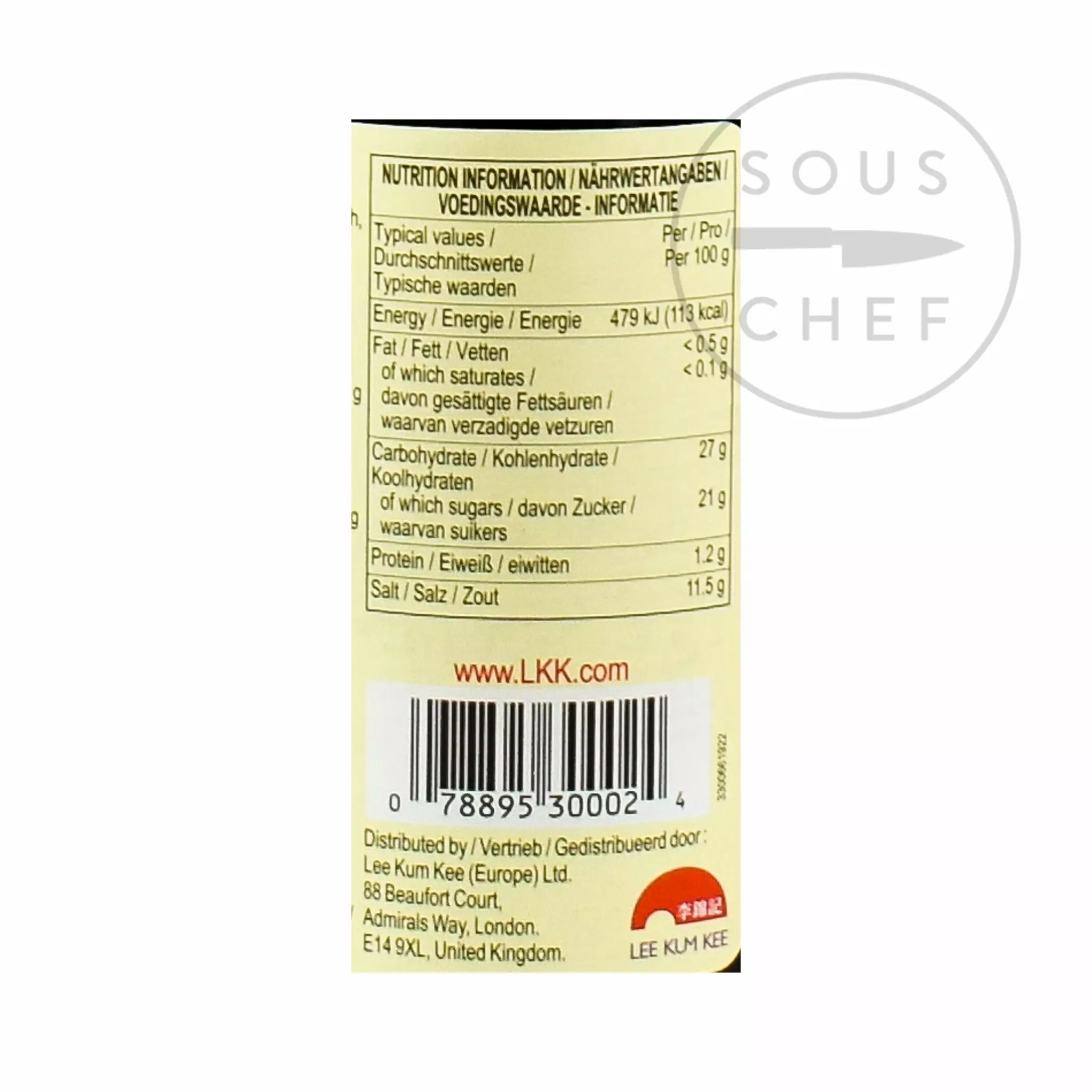 Lee Kum Kee Panda Oyster Sauce 510g Ingredients 4 Lee Kum Kee Panda Oyster Sauce 510g Ingredients