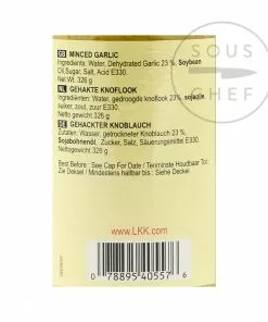 Ingredients Lee Kum Kee Minced Garlic 326g 6 Ingredients Lee Kum Kee Minced Garlic 326g