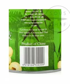 Golden Swan Lychee 565g Ingredients