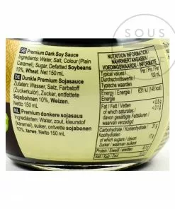 Ingredients Lee Kum Kee Premium Dark Soy