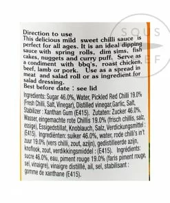 Mae Ploy Sweet Chilli Sauce 730ml 7 Mae Ploy Sweet Chilli Sauce 730ml