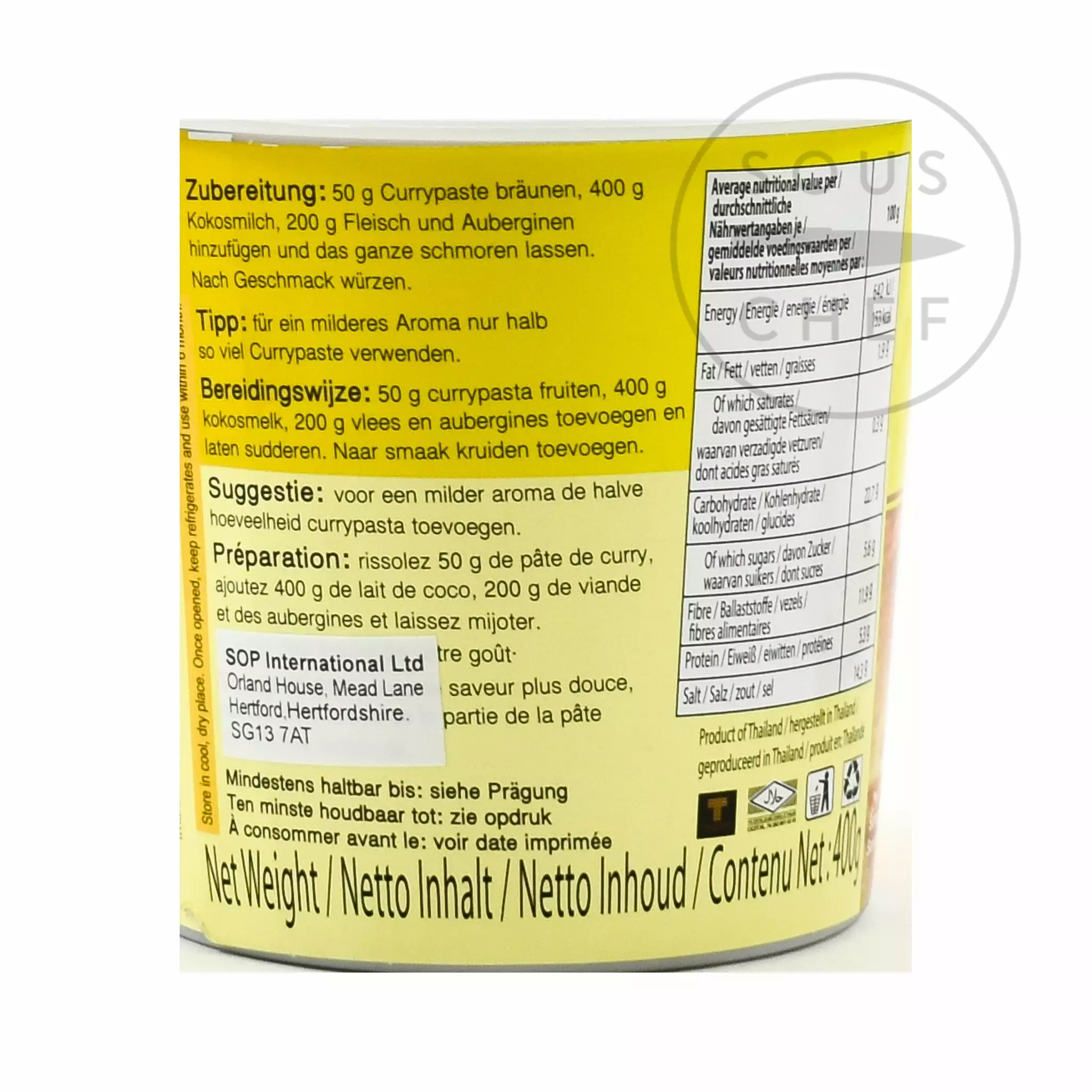 Mae Ploy Yellow Curry Paste 7 Mae Ploy Yellow Curry Paste