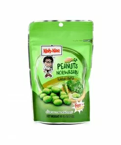 Koh Kae Nori Wasabi Flavour Peanuts 90g Savoury Snacks & Crackers