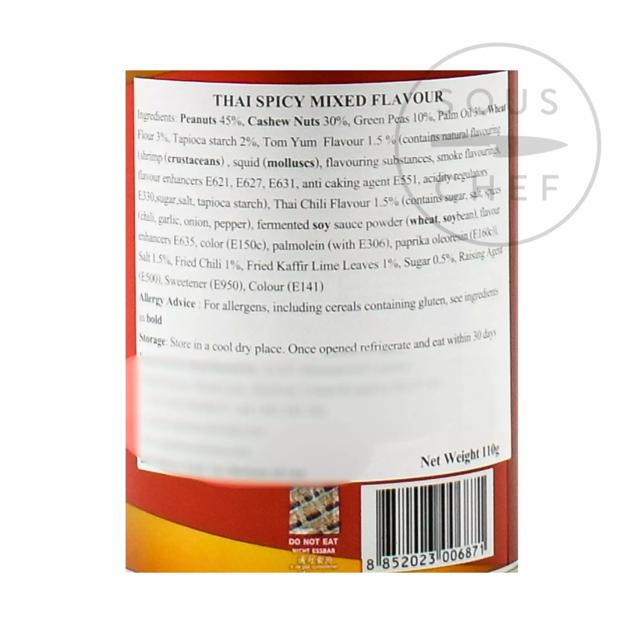 Koh Kae Thai Spicy Mix 110g Savoury Snacks & Crackers 4 Koh Kae Thai Spicy Mix 110g Savoury Snacks & Crackers