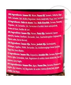 Bolst's Curry Paste Hot 280g Ingredients 7 Bolst's Curry Paste Hot 280g Ingredients