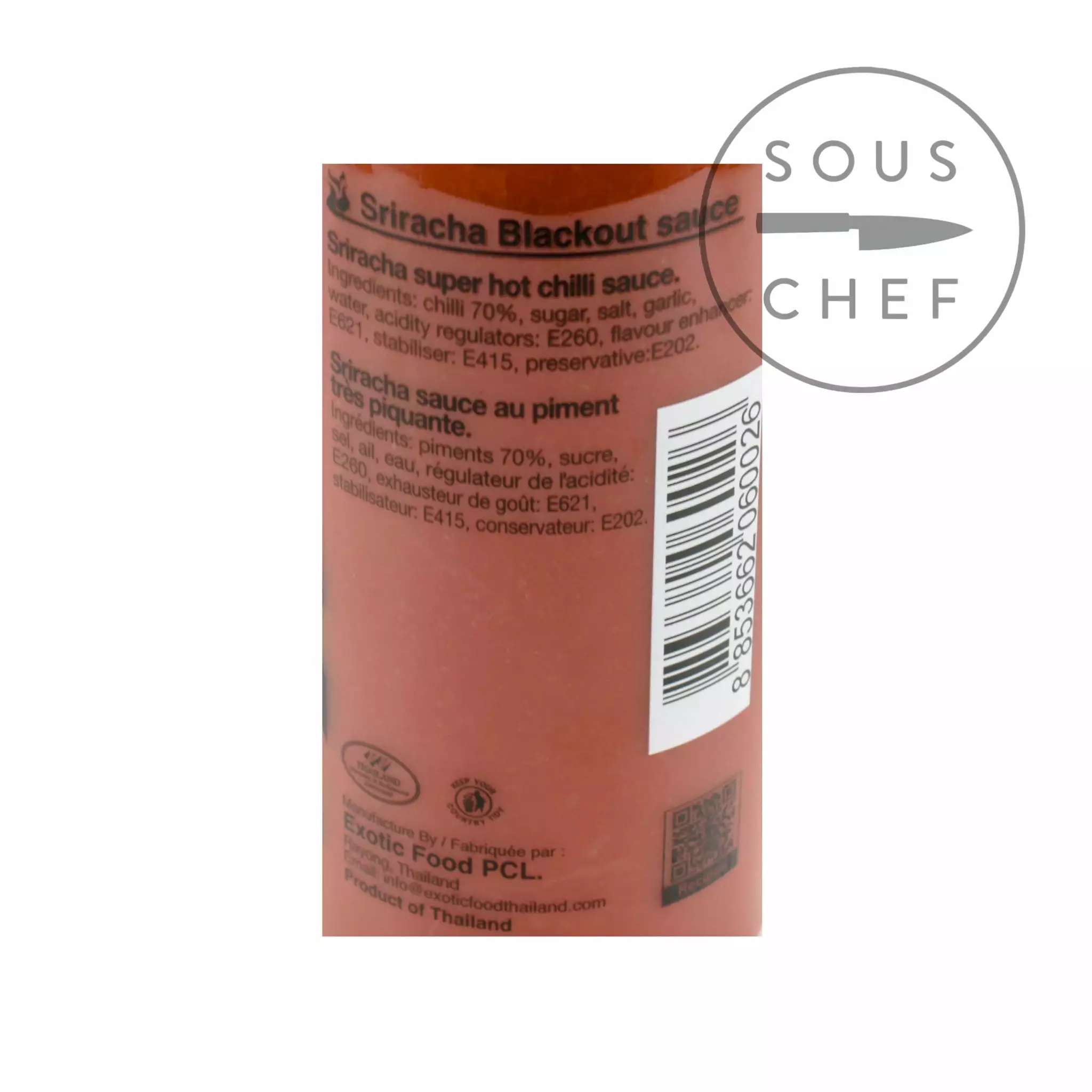 Flying Goose Sriracha Blackout 455ml Ingredients 6 Flying Goose Sriracha Blackout 455ml Ingredients