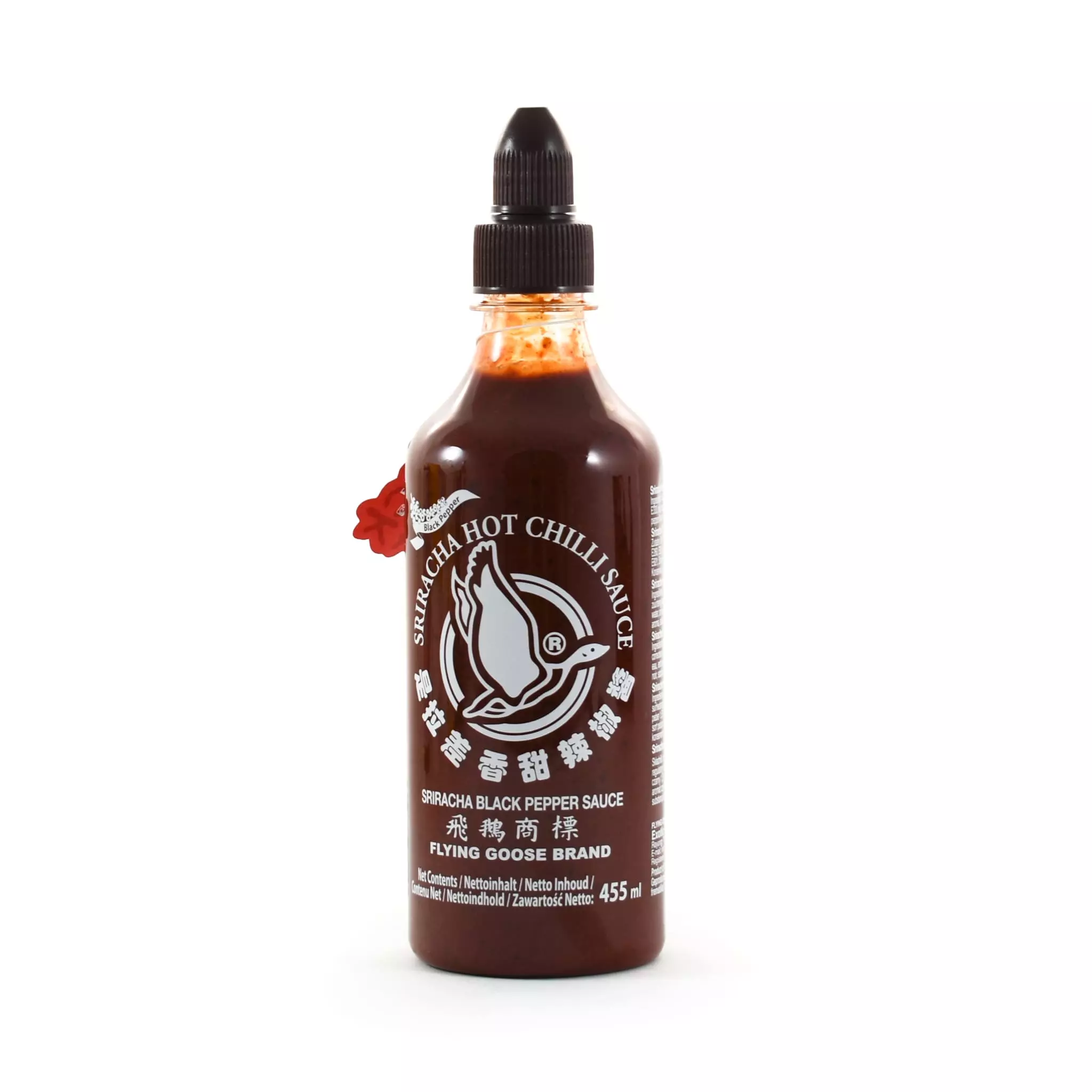 Flying Goose Sriracha Black Pepper 455ml 3 Flying Goose Sriracha Black Pepper 455ml