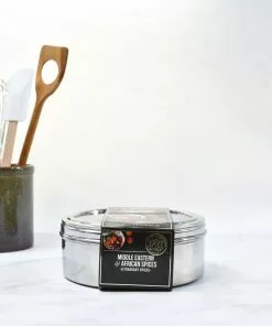 Spice Kitchen African & Middle Eastern Spice Tin Ingredients 8 Spice Kitchen African & Middle Eastern Spice Tin Ingredients