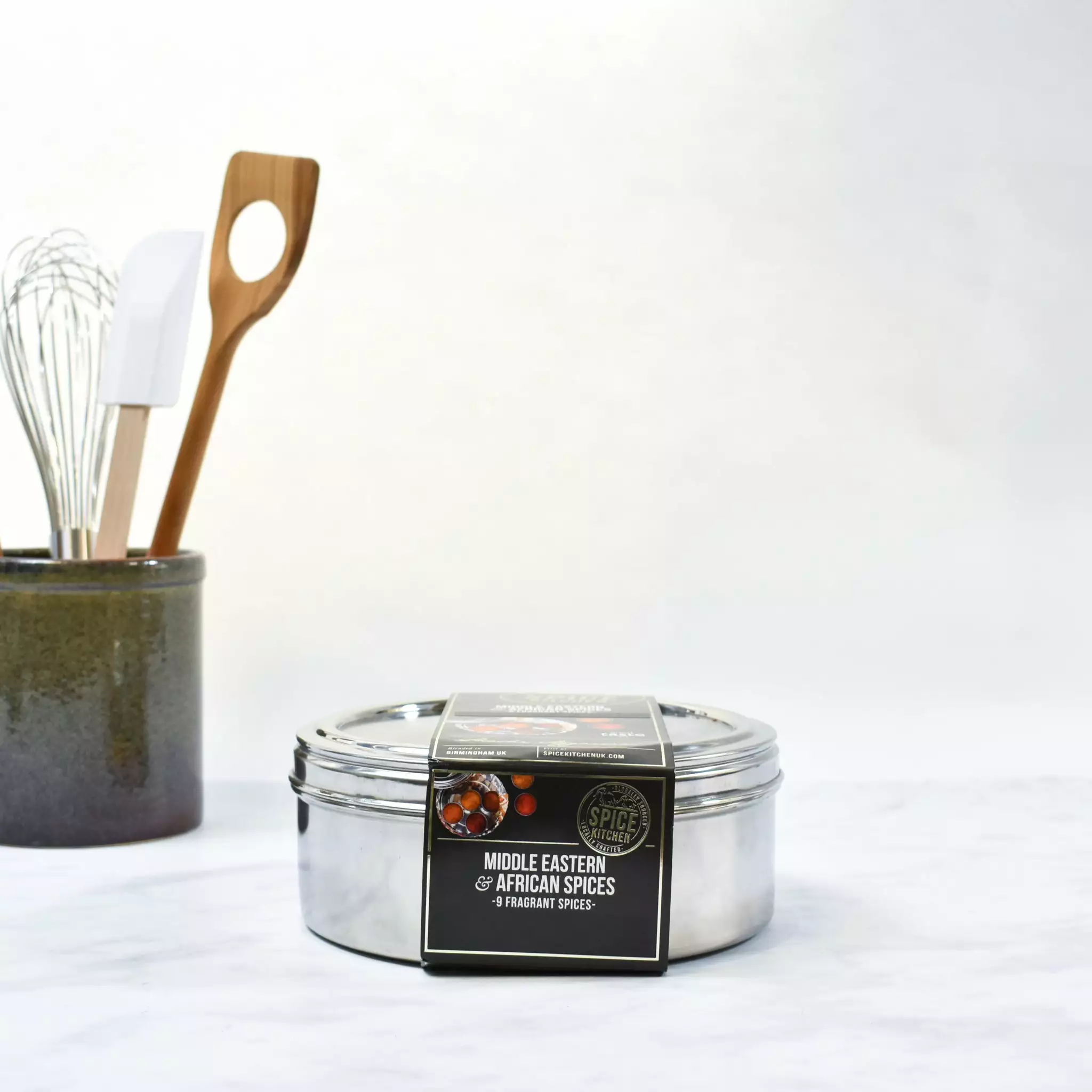 Spice Kitchen African & Middle Eastern Spice Tin Ingredients 5 Spice Kitchen African & Middle Eastern Spice Tin Ingredients