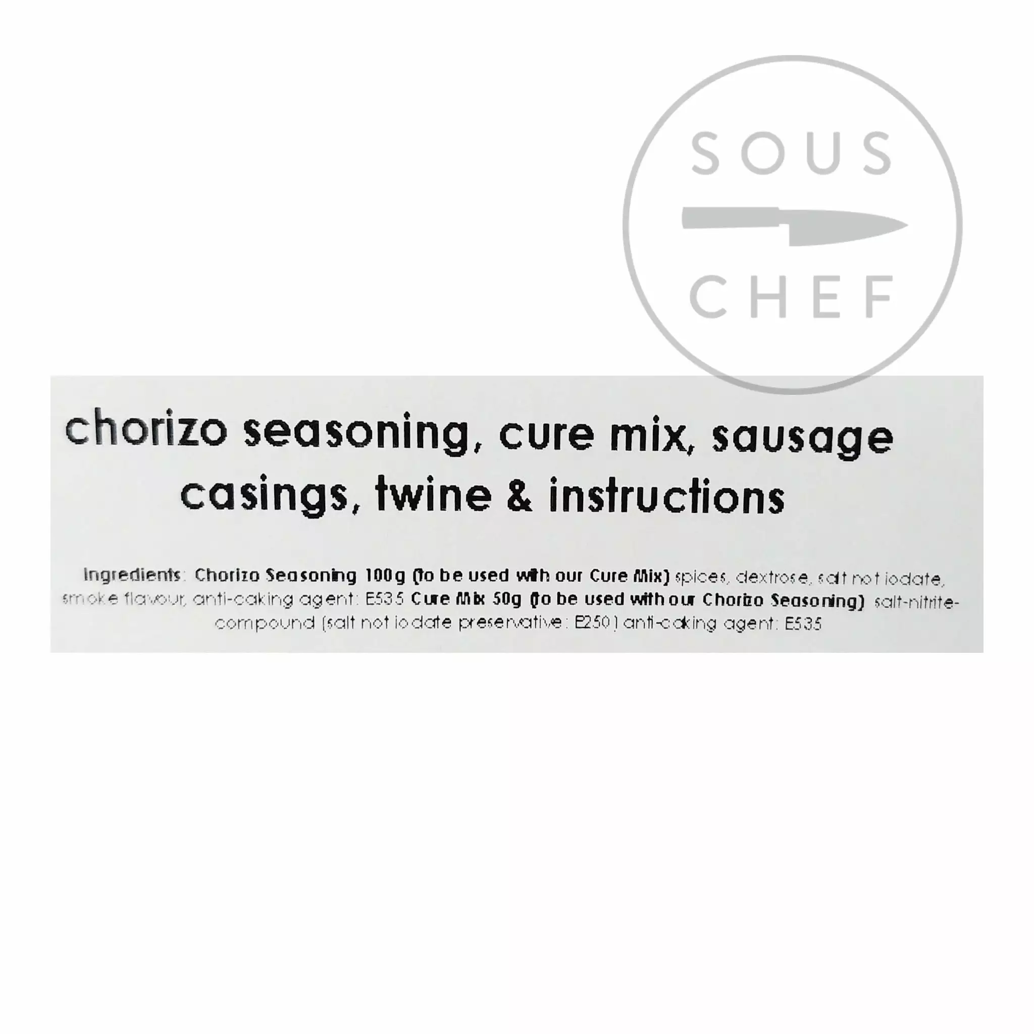 Spicely Does It Chorizo Making Kit - Refill Pack 4 Spicely Does It Chorizo Making Kit - Refill Pack