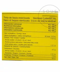 Nortindal Seaweed & Squid Ink 'Squid Ink' Sachets - Cuttlefish Ink