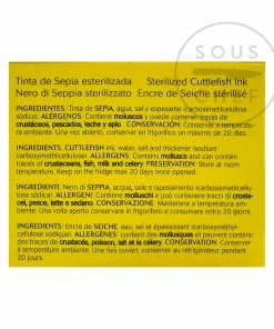 Nortindal Seaweed & Squid Ink 'Squid Ink' Sachets - Cuttlefish Ink