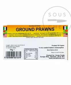Mother Africa Ground Prawn 75g African Ingredients