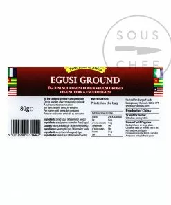 Ingredients Mother Africa Ground Egusi 80g